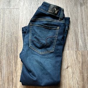 American Eagle Jeggings Dark Wash